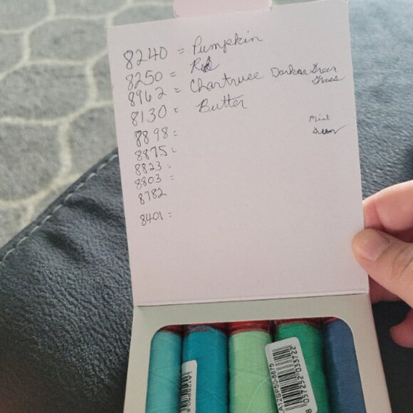 12wt Aurifil Wool Thread Box by Lori Holt - Picture 3 of 3